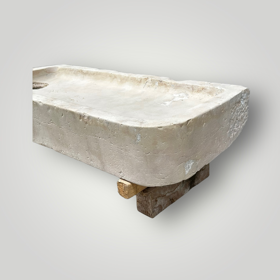 Lavabo B030 en Calcaire – Image 3